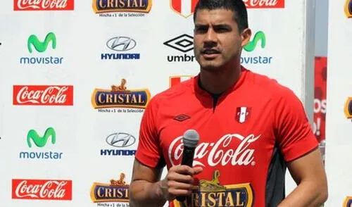 Erick Delgado suma 14 apariciones con la selección peruana. Erick Delgado