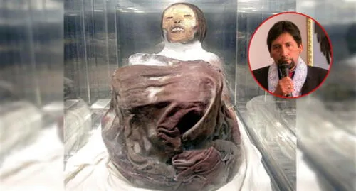 Cáceres Llica insiste con llevar Momia Juanita a Caylloma