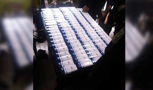 El valor de los medicamentos incautados asciende a 236 mil soles. El valor de los medicamentos incautados asciende a 236 mil soles.
