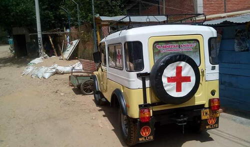 Una ambulancia para animales abandonados: el admirable proyecto de un veterinario colombiano Una ambulancia para animales abandonados: el admirable proyecto de un veterinario colombiano