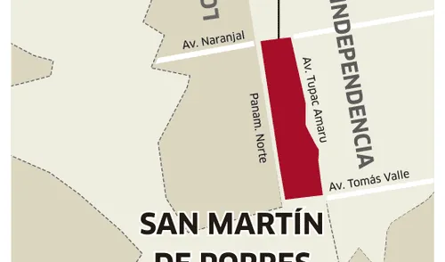 La Zona Industrial que mantiene en disputa a SMP e Independencia [INFOGRAFÍA]
