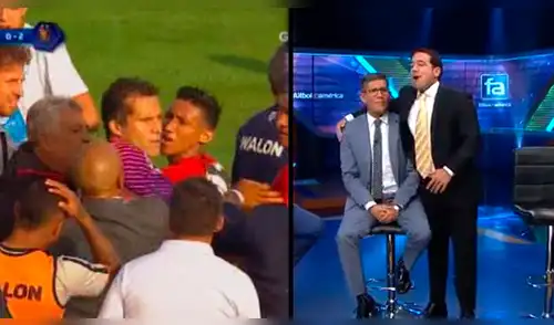 Erick Osores y Óscar del Portal imitaron tenso momento entre Butrón y Gonzáles [VIDEO]