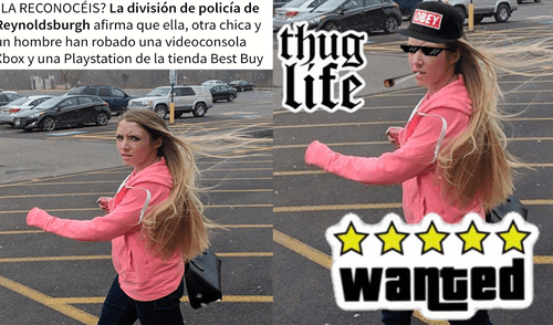 Twitter Viral: Piden ayuda para identificar ladrona y es presa del Photoshop [FOTOS]