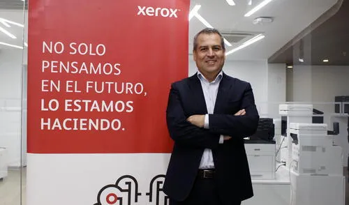 Juan Carlos Estrada, Gerente Comercial de Xerox Services.