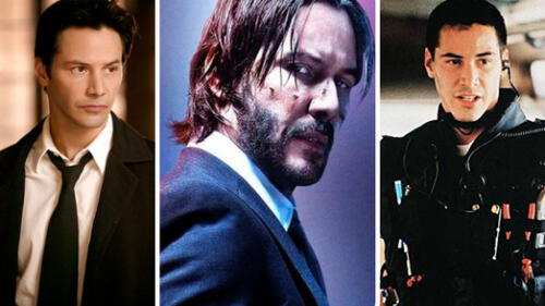 Keanu Reeves. Crédito: Composición