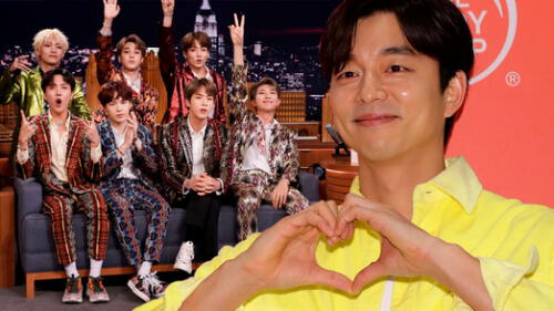 Gong Yoo  expresa su admiración por BTS
