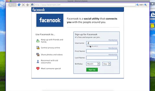 Crea una cuenta de Facebook 2008 gracias a este nuevo videojuego [FOTOS Y VIDEO]