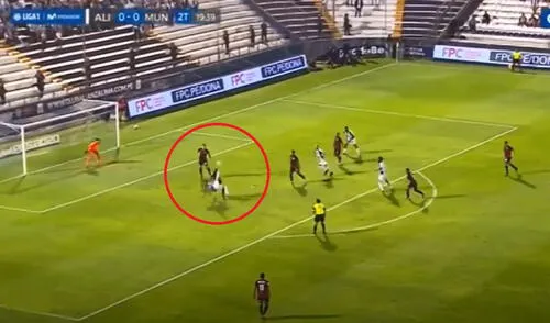 Joazhiño Arroé se lució con este golazo de chalaca para abrir la cuenta a favor de Alianza Lima. Foto: Gol Perú.