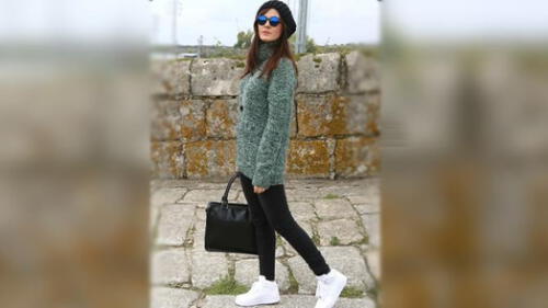 10 maneras de combinar tus zapatillas en esta temporada de frío