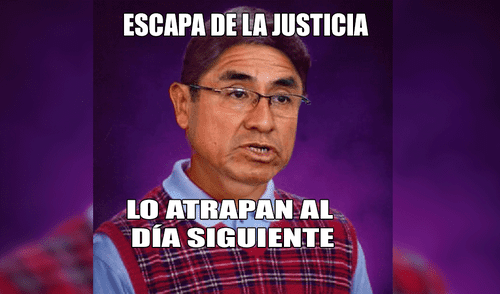 Vía Facebook: con memes se burlan de César Hinostroza tras su captura [FOTOS]
