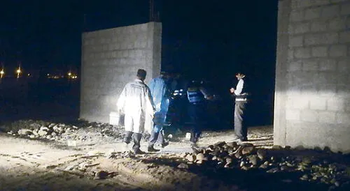 investigación. En este lote hallaron el cuerpo de Fernández. investigación. En este lote hallaron el cuerpo de Fernández.