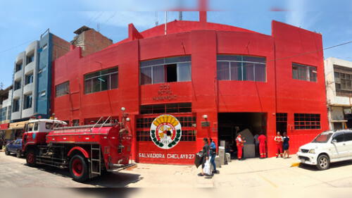 Compañía de Bomberos en Lambayeque.