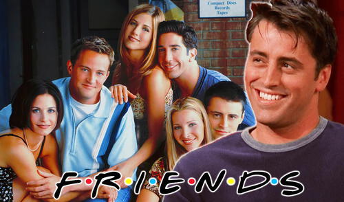 Friends: el galán del show no tuvo un camino fácil. Crédito: composición / NBC Friends: el galán del show no tuvo un camino fácil. Crédito: composición / NBC