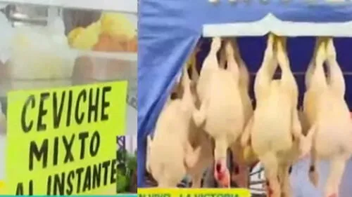 Ceviche y caldo de gallina en La Paradita. Créditos: Captura Latina.