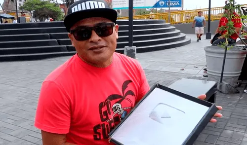 Youtube reconoce talento de cómico ambulante peruano y lo premia así [VIDEO]
