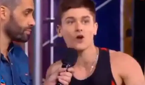 Combate mostró sugerentes imágenes de chica reality y su novio se enfada [VIDEO]