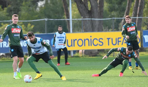 Napoli retomará a los entrenamientos el miércoles 25 de marzo.