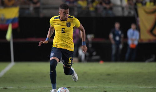 Byron Castillo jugó en el Barcelona de Guayaquil antes de emigrar al León de México. Foto: AFP