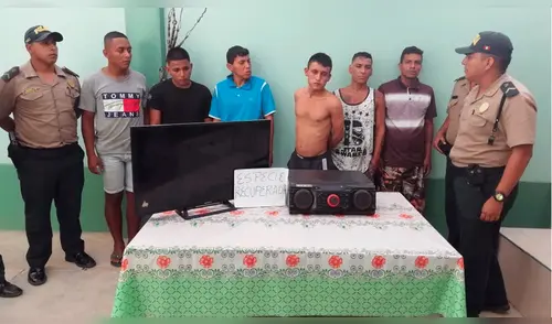 Detienen a banda criminal y recuperan objetos robados en Tumbes