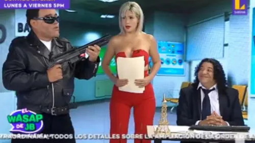 Critican a El Wasap de JB por parodiar entrega de bono de 380 soles en cuarentena. Foto: Captura