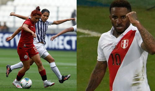 Jefferson Farfán se unió al apoyo que viene recibiendo el fútbol femenino. Foto: GLR