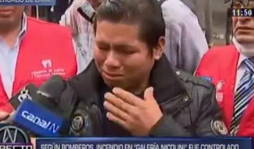 Desgarradora despedida de atrapado en incendio: “Cuiden a mi hija y que mi mamá no llore" [VIDEO]
