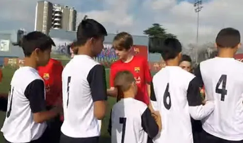 Selección de Iquitos goleó 5-1 a la sub-12 del Barcelona en La Masía | VIDEO