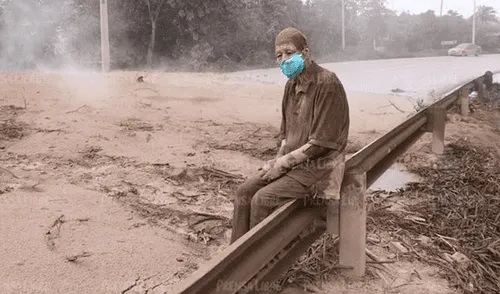 Murió Concepción Hernández, hombre símbolo tras la erupción del Volcán de Fuego [VIDEO]