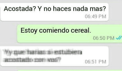 WhatsApp: Intentó iniciar una conversación 'hot', pero terminó humillado