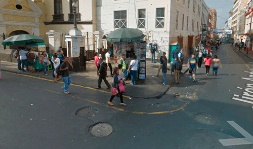 Google Maps: peruanos sorprendidos al ver ‘Mesa Redonda’ antes de ser cerrada por Jorge Muñoz [FOTOS]