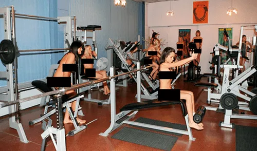 Facebook: ¡Insólito! Inauguran el primer gimnasio nudista en Paris