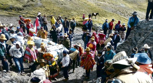 Advertencia. Campesinos dieron ultimátum a mineros.