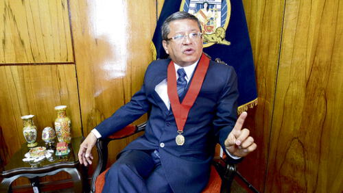 Presidente de la Corte cuestiona sentencia del TC Presidente de la Corte cuestiona sentencia del TC