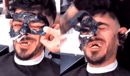 Vía Facebook: intentó tener un cambio de look, pero el final fue de sorpresa [VIDEO]