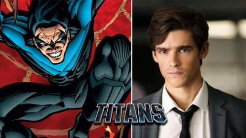 Nightwing de Titans. Créditos: Composición Titans