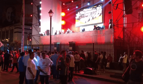 Apristas se reunieron en mitin para celebrar Día de la Fraternidad [FOTOS]