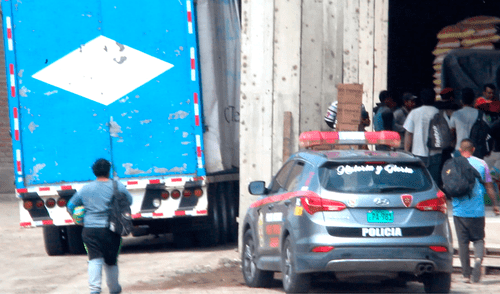 La unidad y la mercadería robada fue encontrada en un molino de Lambayeque. La unidad y la mercadería robada fue encontrada en un molino de Lambayeque.