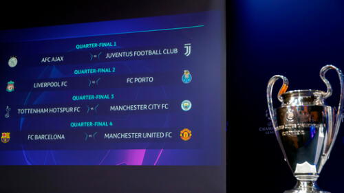 Champions League: así quedaron las llaves para los cuartos de final 