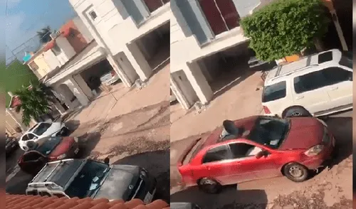 Facebook viral: graban a hombre vendiendo tamales durante balacera en Culiacán [VIDEO]