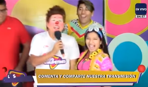 Facebook viral: payaso 'Chupetín Trujillo' es 'troleado' por gracioso 'blooper' durante programa televisivo [VIDEO]