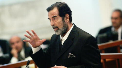 ¿Cuáles fueron las últimas palabras de Saddam Hussein antes de morir?