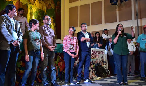 Verónika Mendoza elegida presidenta de organización política Nuevo Perú