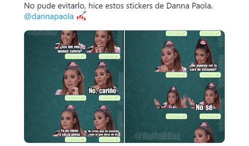 Danna Paola y los hilarantes memes tras ser insultada por concursante de “La Academia” [FOTOS]