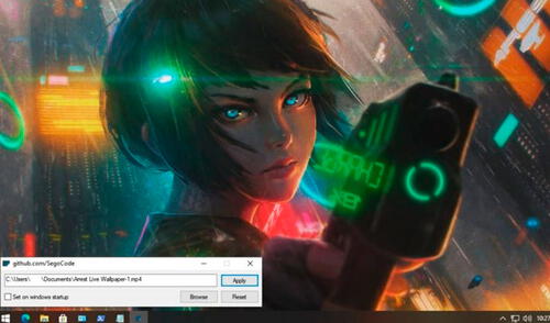 ¿Te gustaría tener un video o GIF como fondo de pantalla de Windows 10? Sigue estos pasos