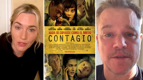 Kate Winslet, Matt Damon y más actores fueron reunidos para ser parte de este mensaje - Fuente: difusión Kate Winslet, Matt Damon y más actores fueron reunidos para ser parte de este mensaje - Fuente: difusión