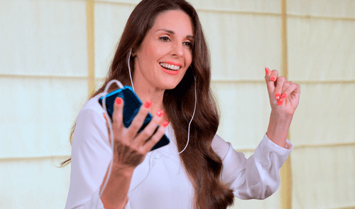 Rebeca Escribens brinda algunos tips para sentirnos bien. Foto: Difusión Rebeca Escribens