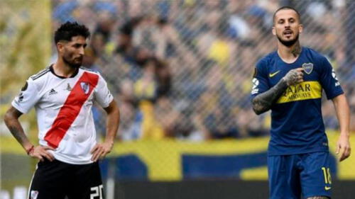 Boca y River definen al campeón de la Superliga Argentina 2020. Foto: AFP