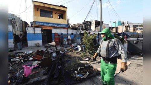 Jesús María: familias afectadas por incendio viven en carpas en avenida Garzón [FOTOS] 