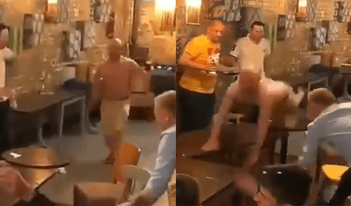 Facebook viral: Hombre ebrio trata de impresionar con peligrosa acrobacia y ocurre algo inesperado [VIDEO]