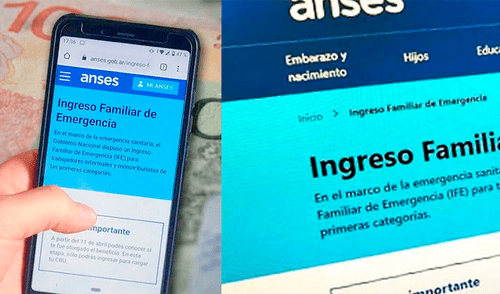 Para recibir esta tercera tanda del IFE no hay necesidad de inscribirse. (Foto: composición TSN Necochea / Cronista)